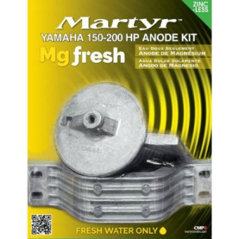 Martyr Magnesium Anode Kit For Yamaha Engines