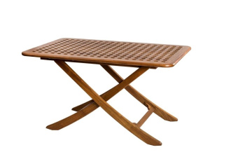 ARC Marine Foldable Table Ibiza 90 x 71 cm Unoiled