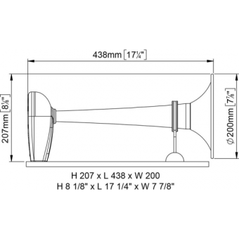 Marco IMO Approved Marine Horns