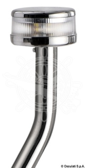 Osculati 11.039.72 - Light pole Evoled 360° led angular Stainless Steel 120 cm