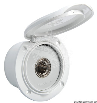 Osculati 16.441.55 - Classic Evo white water plug for deck washing