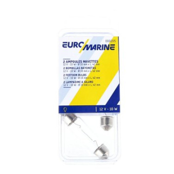 Euromarine Festoon 10 X 42 - 12V - 10W - Set Of 2