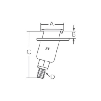 Marine Town 0506867 - Sunshade System Built-In Fixing Bushing