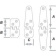 SeaSure 23.12 Symmetrical Back Flap Hinge 73 x 33 mm in 316 Stainless Steel