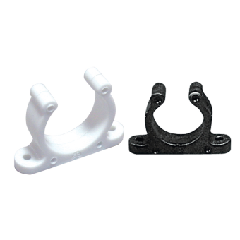 Nuova Rade 45216 - Black Plastic Support Clip Screwed Ø35mm