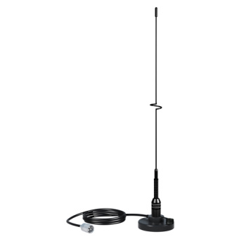Shakespeare 5218 - VHF Magnetic Mount Antenna, Black, 1dBi 0.5m