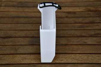 Humminbird TFA Transducer Protection Cover For Mega Live, White, Starboard Side