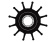 Technautic 7425 - Impeller W95xH88.5 Shaft 25 Spline 12-Blade
