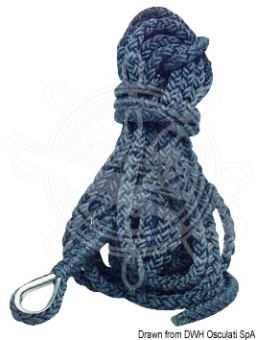 Osculati 06.443.52 - Mooring Line 8 Strands 20 mm x 12 m