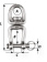 Wichard 82464 - Swivel With Clevis Pin And Ball Bearings Length 70 mm Wichard 82464 - Swivel With Clevis Pin And Ball Bearings Length 70 mm