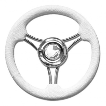 Savoretti White T22 Steering Wheel 350 mm