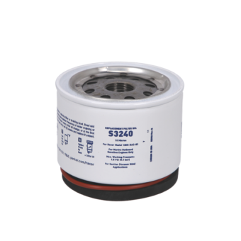 Racor S3240 - Spin-On Fuel Filter Element, 10 Micron, For 120R-RAC-01/02 Series