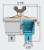 Vetus FILTER150 Cooling Water Strainer 114 l/min