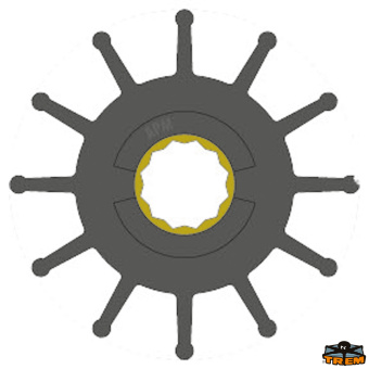 Trem P0395089 - Impeller Diameter 95 mm