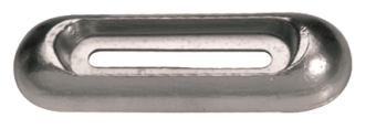 Allpa Aluminium Bolt-On Anodes with Central Mounting Slot