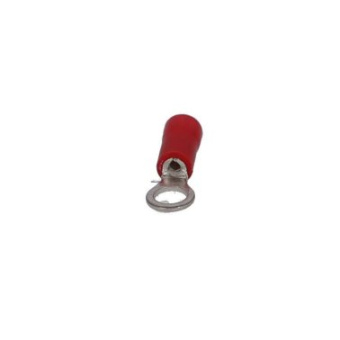 Euromarine Eyelet Terminal Ø04 Red - Set Of 10