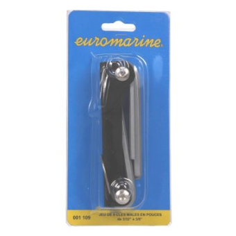 Euromarine Male Hex Wrench - Per Set Of 8