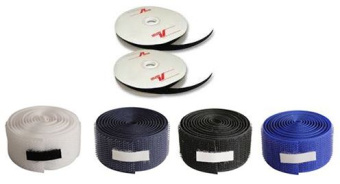 Bainbridge E531 - Velcro Set 50 mm Hook And Loop 25 m Black