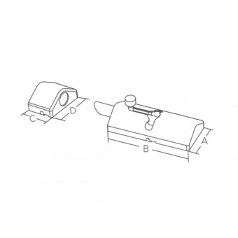 Marine Town Deluxe Slam Barrel Bolt