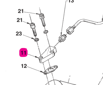 Northern Lights 31-31047 - Oil Feed Adapter 