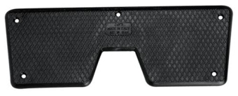 Nuova Rade Transom Protection Plate 270 x 98 x 8mm Black