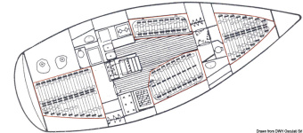 Osculati 48.790.01 - Elastic Base for Beds/Berths