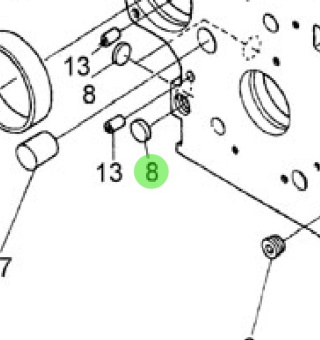 Nanni Diesel 970301903 - Engine Block Plug for Nanni Marine Engines