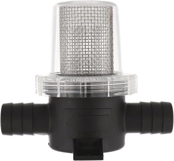 Jabsco 36200-0000 In-Line Pumpgard Strainer with 3/4 Inch Barbed Ports