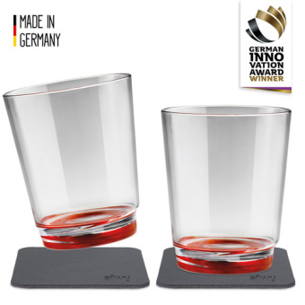 Silwy S025-0502-2 - Magnetic Drinking Cup Ready Red, Set Of 2