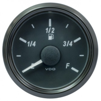 VDO A2C3833150025 - SingleViu 0245 Fuel Level 90-0.5 Ohm Black 52mm