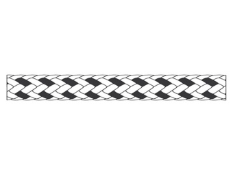 Talamex Polyester Porto White With Marking Thread 16 mm 100 m