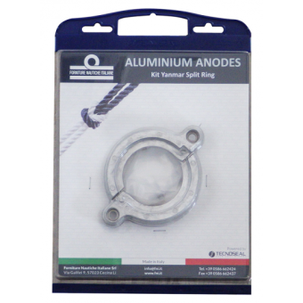 Tecnoseal Aluminium Anodes Kit For Yanmar SD 20-30-31-40-50