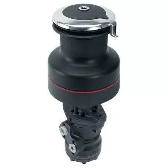 Harken 80.2STHA - Hydraulic Self-Tailing Radial Aluminum Winch 2 Speed, Vertical 80.2STH Black
