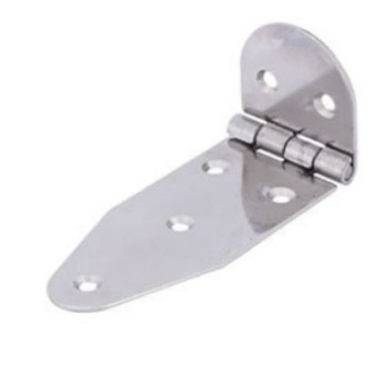 Euromarine Semi-round Stainless Steel Hinge - 130x40mm