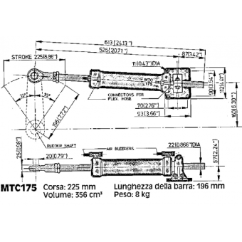 Vetus MTC 175 Cylinder