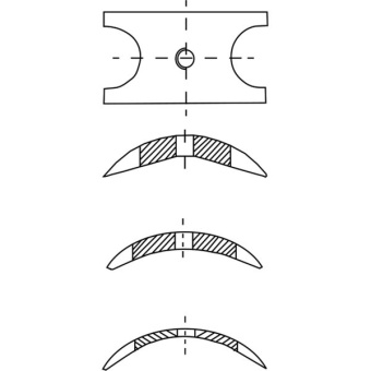 Jabsco 2441 - Pump Cam Plate for Flexible Impeller Cooling Pump 020 1/2