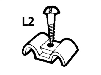 Ultraflex 30324D - L2 Cable Clamp Block C2/C8 Cable