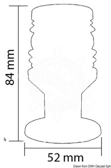 Osculati 11.412.06 - Utility 88 Black/360° Anchor Light