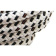 Gleistein ropes Bavaria White - Black Polyester Rope Ø12mm
