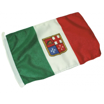 Italian Marine Flag Economic Polyester 20X30 cm