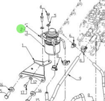 Nanni Diesel 970310293 - Fuel Filter for HE and N4 Series Engines