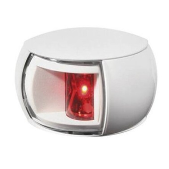 Hella Marine 2LT 980 520-167 Naviled Navigation Light 112.5° Red 2NM - White Transparent Lens