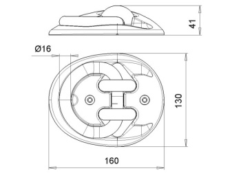 Stazo Wall/Dock Anchorplate Drop