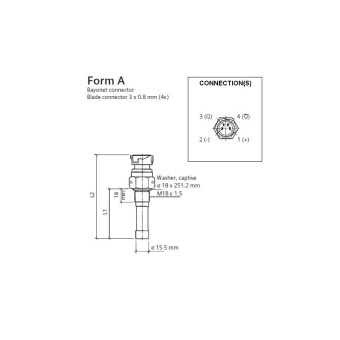 VDO 340-216-005-002C - Generator Sender Blocking Oscillator 63mm