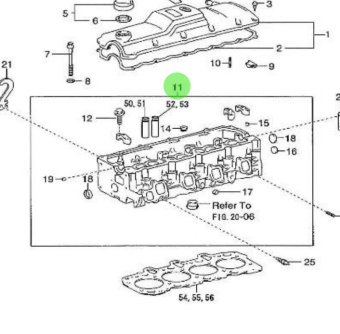 Nanni Diesel 970312011 - Cylinder Head for T4.155 and 4.380TDI Engines