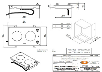 ENO Infinite 2 2-Zone Electric Cooktop