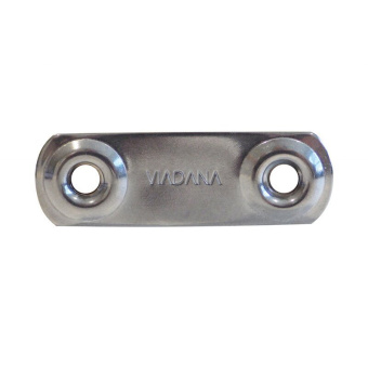 Viadana Stainless Steel Fixing Strap Plate 50 x 16 mm