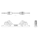 Hurley Chocks White (Pair) Complete With Aluminum Rail System To Install Onto Swim Platform