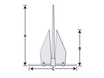 Fortress FX-125 Anchor 31.1 kg