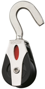 Ronstan RF20180 Series 20 Ball Bearing Single Block with Hook